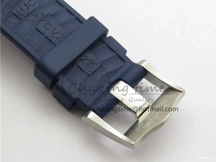 0321 Refined 2018 Seamaster Diver 300M SS YG VSF 1:1 Best Edition YG Bezel Blue Dial on Blue Rubber Strap A 7898